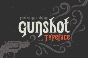 Gunshot typeface Font Download
