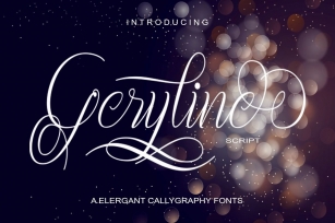 Geryline Script Font Download