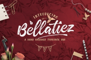 Bellatiez Font Duo Font Download