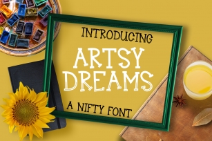 Artsy Dreams - Font Font Download