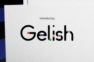 Gelish Font Download