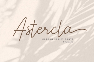 Astercla Font Download