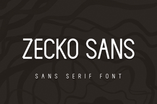 Zecko Sans Font Download