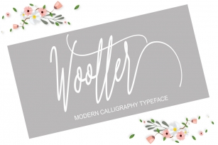 Wootter Font Download