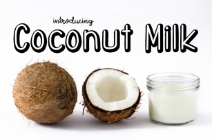 Coconut Milk Font Download