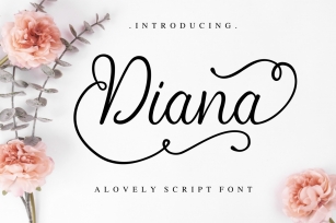 Diana script Font Download