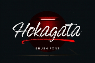 Hokagata Brush Font Download