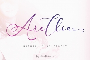 Arellia Script  Luxury Font Font Download