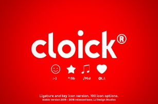 Cloick Font Download