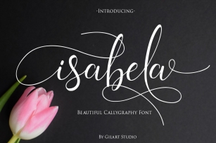 isabela | A Beautiful Callygraphy Font Font Download