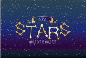 In The Stars Font Download