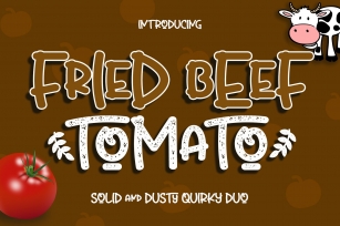 Fried Beef Tomato Font Download