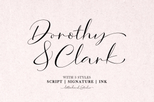 Dorothy Clark Script Font Download
