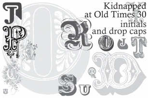 Kidnapped at Old Times 30 Font Download