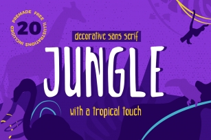 Jungle - Decorative Sans Serif Font Download