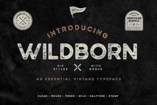 Wildborn Vintage Sans Font Download