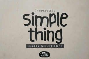 Simple Thing Font Download