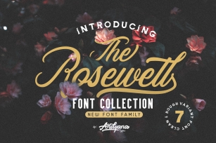 Rosewell Font Collection Font Download