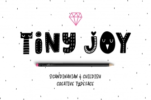 Tiny Joy Font - Scandinavian & Kids Font Download