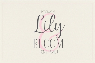 Lily & Bloom Font Download