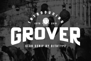 Grover - Display Sans Font Font Download