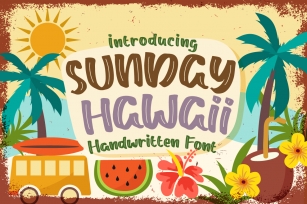 Sunday Hawaii Font Download