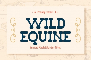 Wild Equine - Fun and Playful Slab Serif Display Font Download