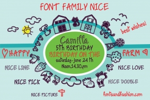 NICE family Font Download