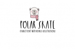 Polar Skate With Illustrations Font Download