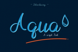 Aqua Font Download