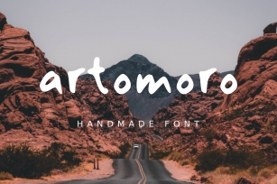 Artomoro Handmade font Font Download