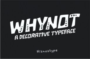 Whynot Font Download