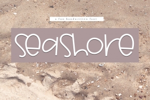 Seashore - A Fun Handwritten Font Font Download