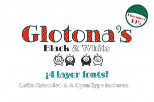 Glotonas Family Fonts Font Download