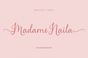 Madame Naila- Lovely Modern Calligraphy Font Download