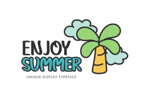 Enjoy Summer Typeface Font Download