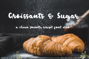Croissants & Sugar Font Download