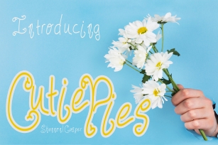 Cutie Pies Fun Handwritten Font Font Download