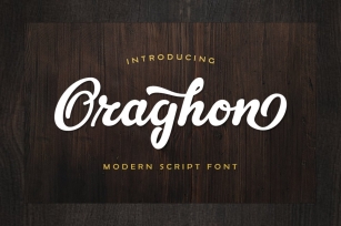 Oraghon Script Font Download