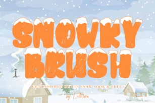SNOWKY BRUSH Font Download