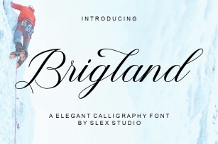 Brigland Font Download