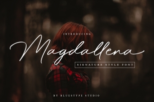 Magdallena - Signature Font Font Download