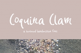 Coquina Clam Hand-lettered Font Font Download