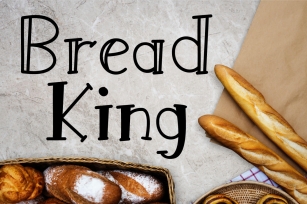 Bread King Font Font Download