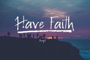 Have Faith Script Font Download