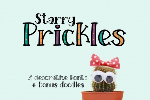 Starry Prickles Font Download