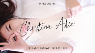 Christina Allie Font Download