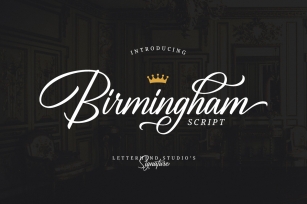 Birmingham - Signature Script Font Download