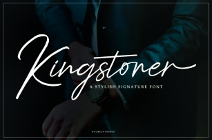 Kingstoner Signature Font Font Download
