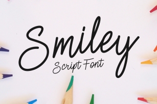 Smiley | Monoline Script Font Download